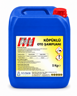 Köpüklü Oto Şampuanı