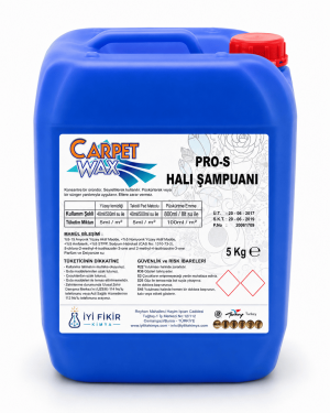 Pro S Extra Halı Şampuanı Parfümlü